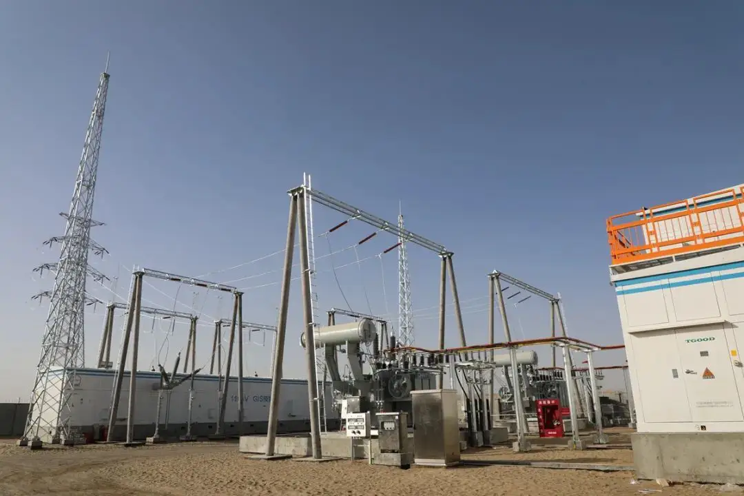 西北油田首座数字化变电站投运